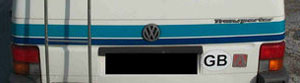 VW T4 Autohomes Komet Rear Stripe