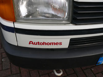 VW T4 Autohomes Karisma Front Autohomes Logo