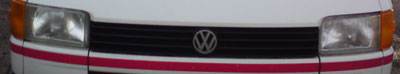 VW T4 Autohomes Kompact Front Stripe
