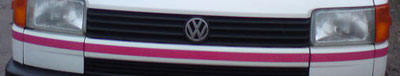 VW T4 Autohomes Koncord Front Stripe