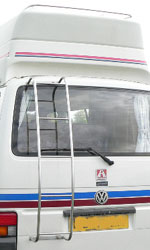 VW T4 Autohomes Koncord Ladder and Roof Rack